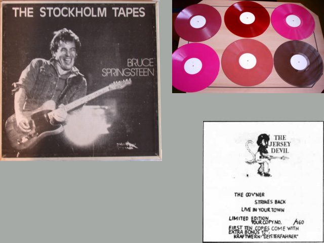 Bruce Springsteen Bootlegs : STOCKHOLM TAPES (THE) - LPTST1